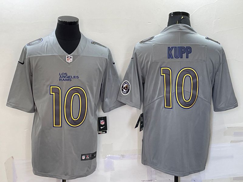Cheap Men Los Angeles Rams 10 Kupp Grey 2022 Nike Limited Vapor Untouchable NFL Jerseys